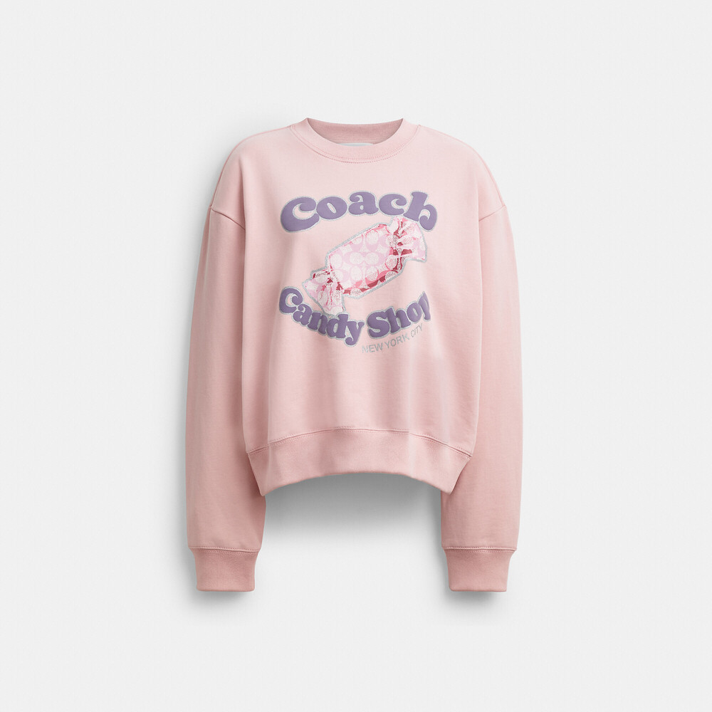 Coach Outlet Candy Shop Crewneck Sweatshirt